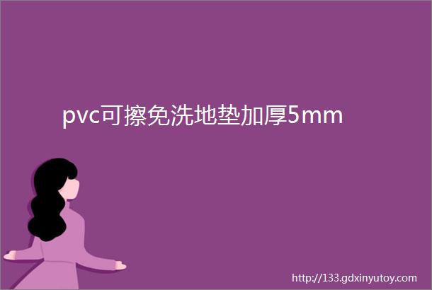 pvc可擦免洗地垫加厚5mm